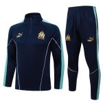 Olympique de Marseille 2025/26 Half Zip Jacket - Blue - 图片 8