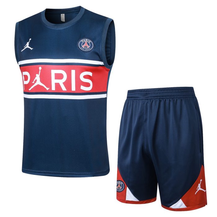 Paris Saint-Germain 23/24 Jordan Blue Vest - 图片 8
