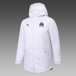 2021 Olympique de Marseille White Cotton Jacket - 图片 3
