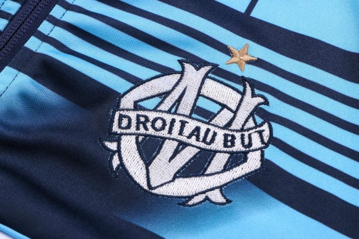 Olympique de Marseille 22-23 White Training T-Shirt (Top Splatter Print) - 图片 7