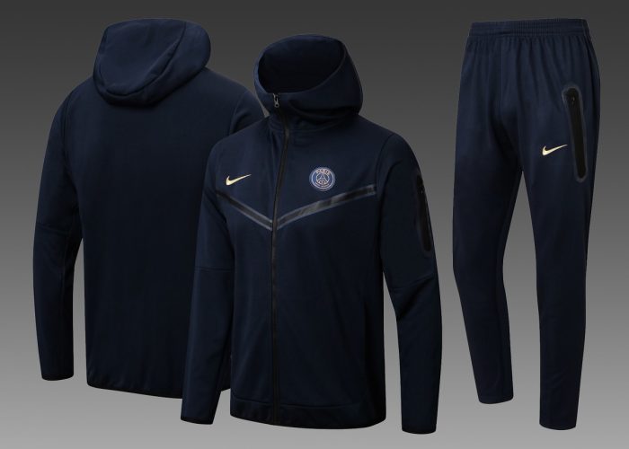 Paris Saint-Germain 24/25 Long Zip Jacket Blue - 图片 2