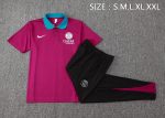 Paris Saint-Germain 24-25 Purple Red Polo Shirt - 图片 2