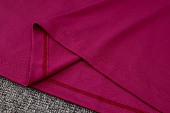 Paris Saint-Germain 24-25 Purple Red Polo Shirt - 图片 5
