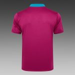 Paris Saint-Germain 24-25 Purple Red Polo Shirt - 图片 8