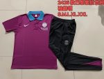 Paris Saint-Germain 24-25 Purple Red Polo Shirt - 图片 9
