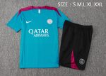 Paris Saint-Germain 24-25 Light Blue Short Sleeve Training Shirt - 图片 2