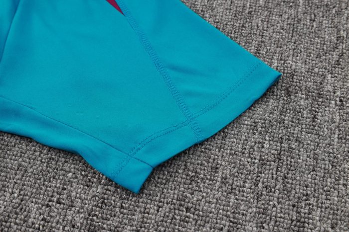 Paris Saint-Germain 24-25 Light Blue Short Sleeve Training Shirt - 图片 6