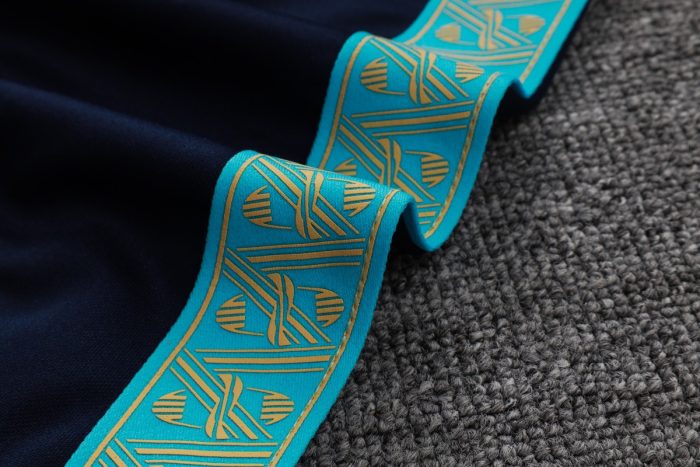 Olympique de Marseille 25/26 Long Zipper Jacket - Blue - 图片 5