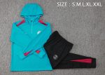 PSG 24-25 Half-Zip Hoodie Paris Blue - 图片 2