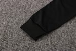 Olympique de Marseille 21/22 Long Zip Jacket Black - 图片 6