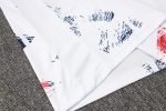 PSG 24-25 White Splatter Short Sleeve Training Shirt - 图片 6