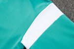 Olympique de Marseille 23-24 Long Sleeve Training Jersey Lake Blue with White and Royal Blue Shoulder - 图片 3