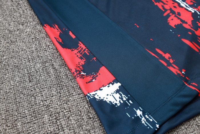 Paris Saint-Germain 24-25 Short Sleeve Training Shirt Blue Splatter - 图片 4
