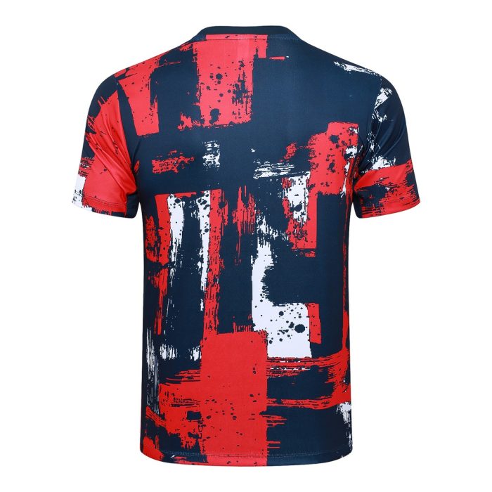 Paris Saint-Germain 24-25 Short Sleeve Training Shirt Blue Splatter - 图片 7