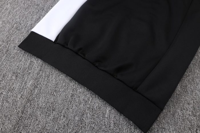 Paris PSG 2025/26 Black Long Zip Jacket with Hood - 图片 5