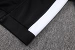Paris PSG 2025/26 Black Long Zip Jacket with Hood - 图片 6