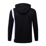 Paris PSG 2025/26 Black Long Zip Jacket with Hood - 图片 8