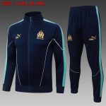 Olympique de Marseille Children's Training Suit - Blue