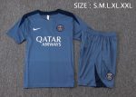 Paris Saint-Germain Light Gray Short Sleeve Training Shirt - 图片 2