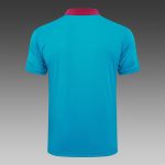 Paris Saint-Germain 24-25 Polo Shirt Lake Blue - 图片 7