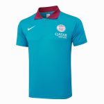 Paris Saint-Germain 24-25 Polo Shirt Lake Blue - 图片 8