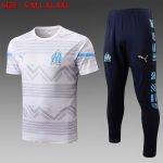 Olympique de Marseille 22/23 Short Sleeve Full Body Ink White (with Pants)