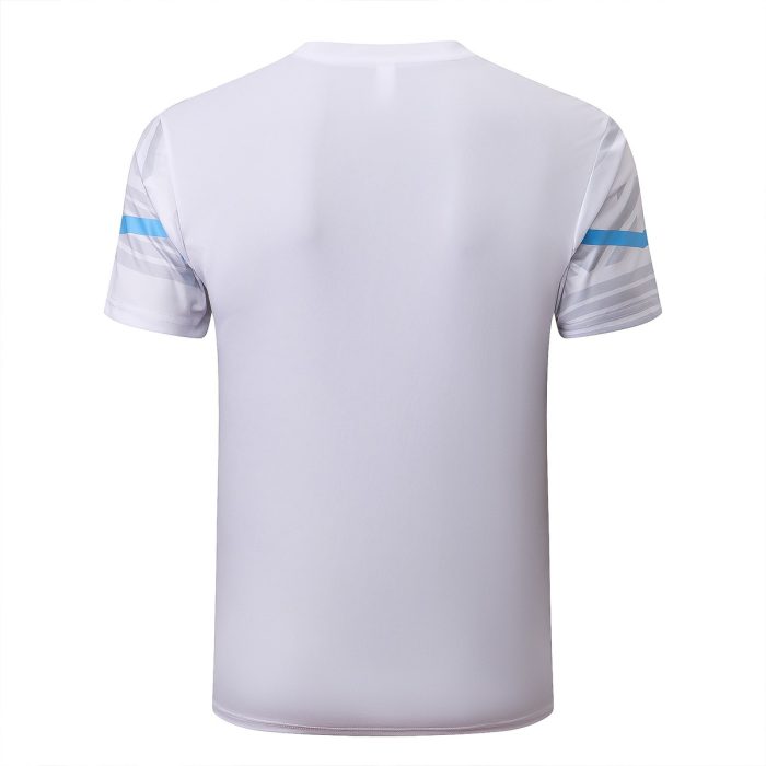 Olympique de Marseille 22/23 Short Sleeve Full Body Ink White (with Pants) - 图片 7