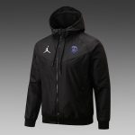 PSG 22/23 Jordan Black Windbreaker
