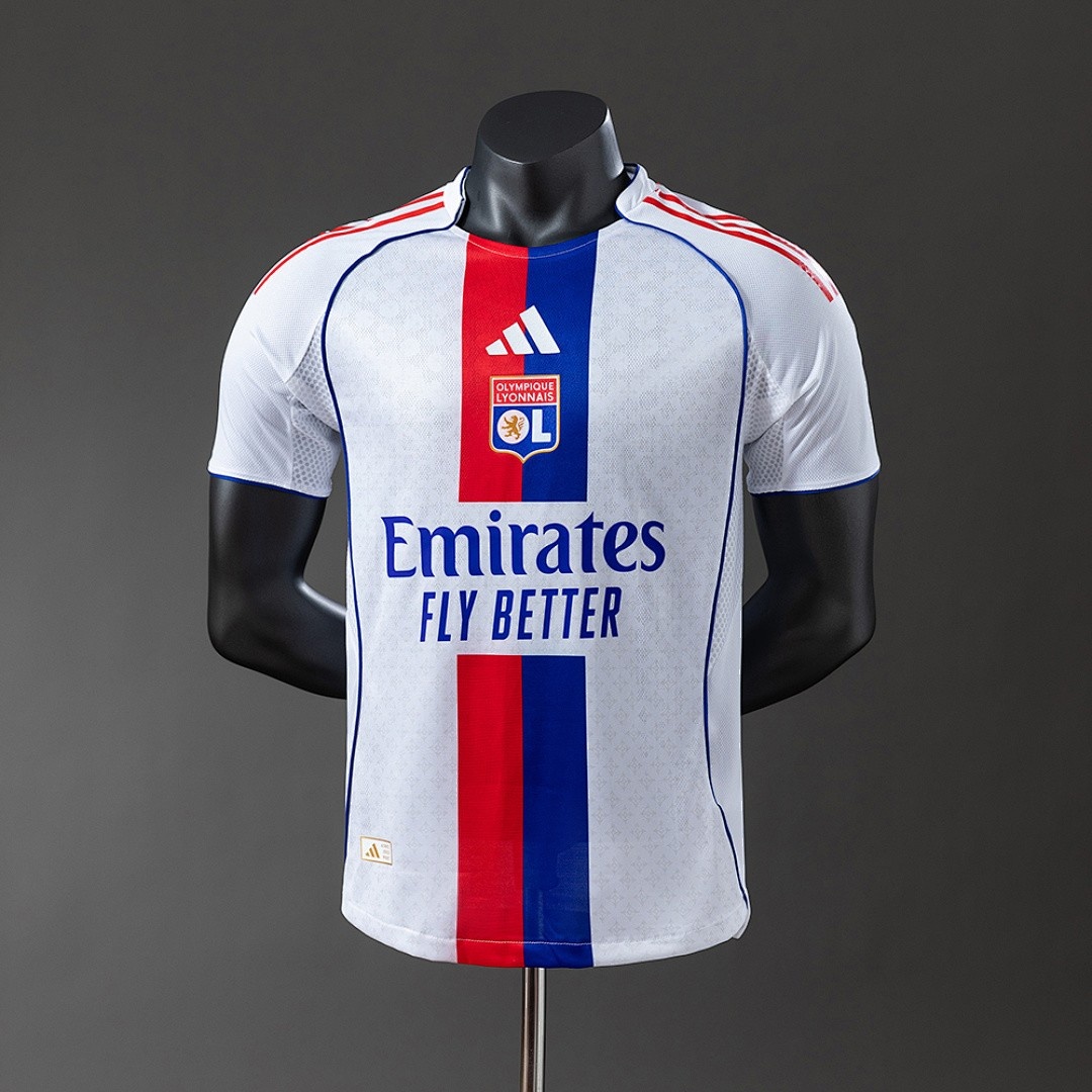 JER-6981_1 Olympique Lyonnais 25/26 Player Version Home Jersey - 图片 1