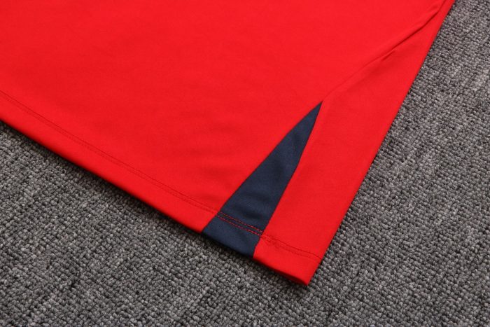 Nike Paris Saint-Germain 22-23 Red Short Sleeve Training Suit - 图片 4