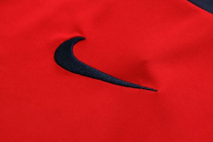 Nike Paris Saint-Germain 22-23 Red Short Sleeve Training Suit - 图片 5
