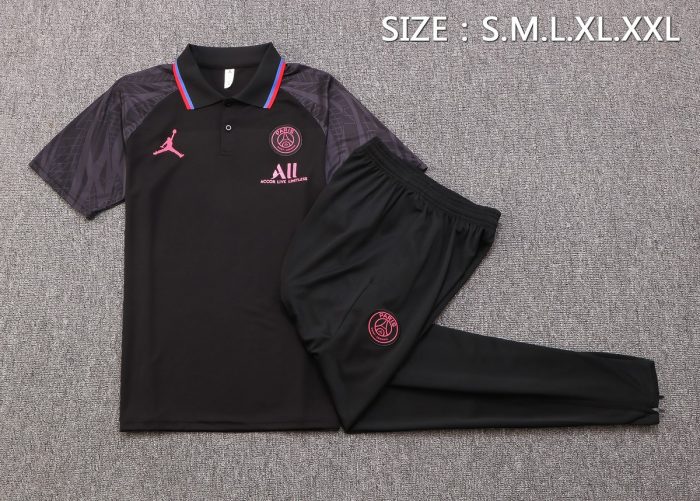 PSG 22/23 Jordan Black Polo - 图片 7