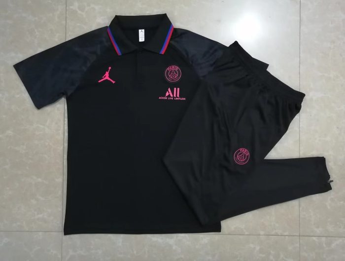 PSG 22/23 Jordan Black Polo - 图片 9