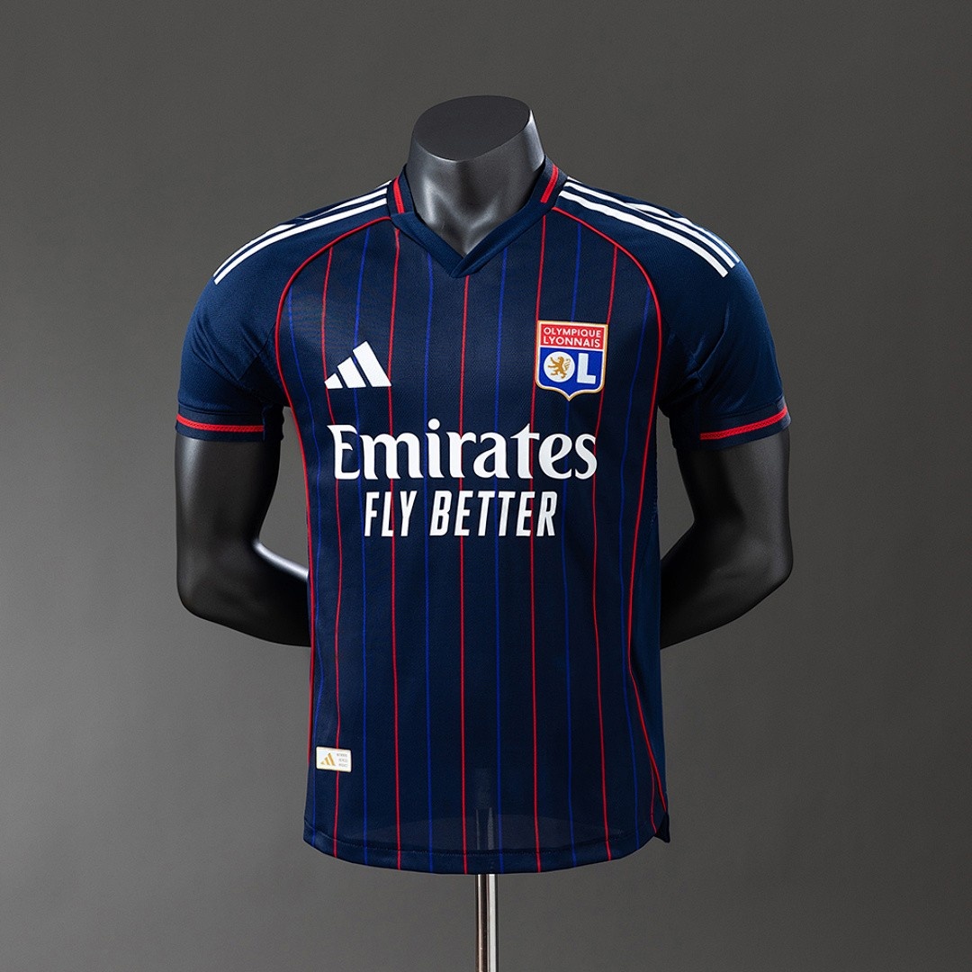 JER-6985_1 Olympique Lyon 25/26 Player Version Away Jersey - 图片 1