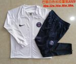 PSG 2022/23 White Kids Long Zipper Jacket - 图片 3
