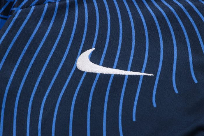 PSG 22/23 Half-Zip Jacket Blue - 图片 5