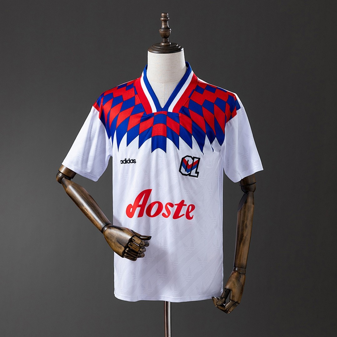 Olympique Lyonnais 1995/96 Home Retro Jersey
