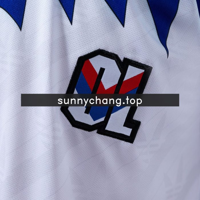 Olympique Lyonnais 1995/96 Home Retro Jersey - 图片 4
