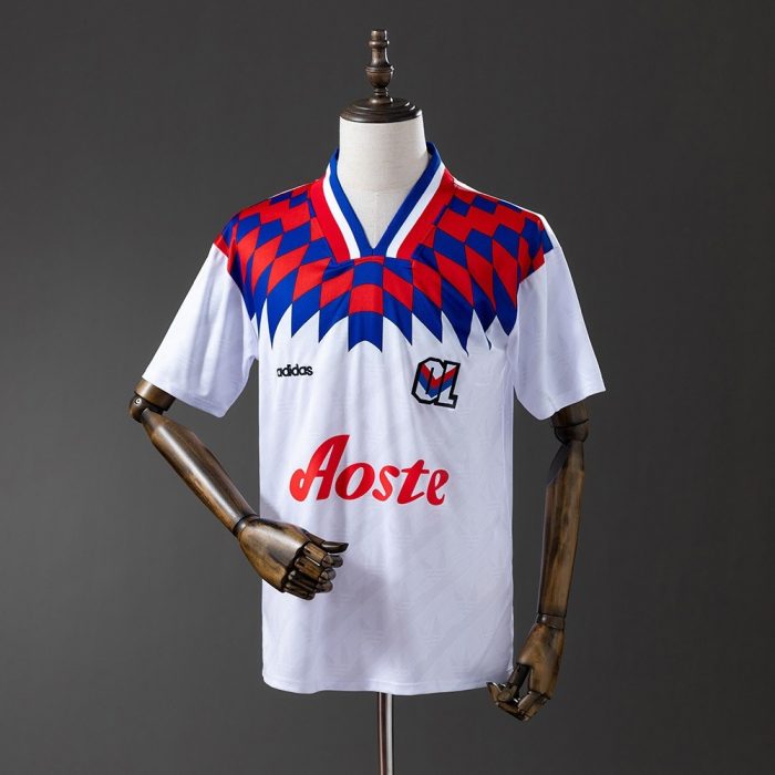 Olympique Lyonnais 1995/96 Home Retro Jersey - 图片 8