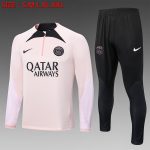 PSG 22-23 Pink Half-Zip Jacket