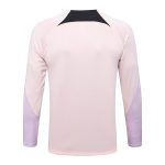 PSG 22-23 Pink Half-Zip Jacket - 图片 3