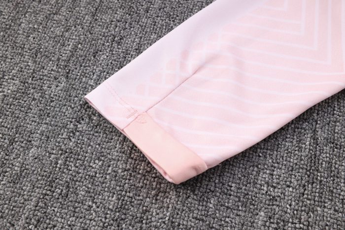 PSG 22-23 Pink Half-Zip Jacket - 图片 7