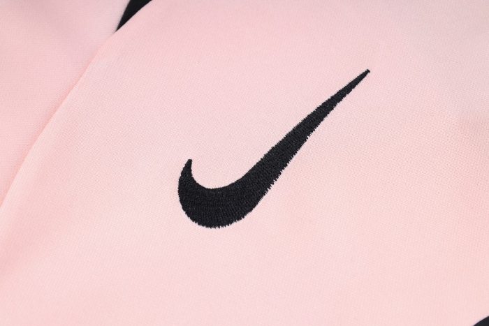 PSG 22-23 Pink Half-Zip Jacket - 图片 8