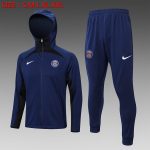 PSG 22/23 Long Zip Jacket Blue