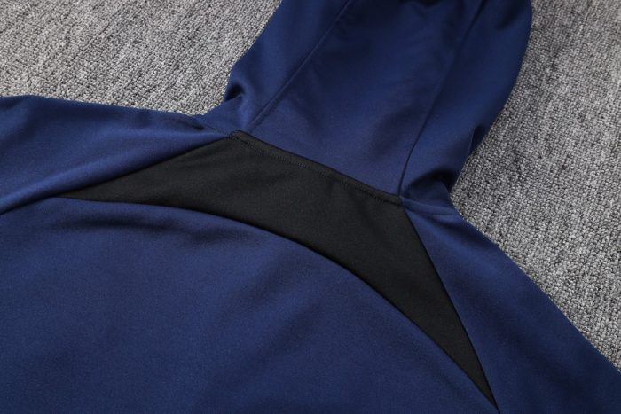 PSG 22/23 Long Zip Jacket Blue - 图片 3