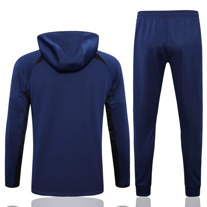 PSG 22/23 Long Zip Jacket Blue - 图片 7