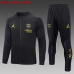 PSG 23-24 Long Zipper Jacket Black