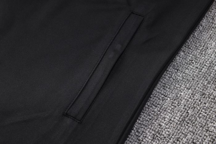 PSG 23-24 Long Zipper Jacket Black - 图片 4
