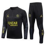 PSG 23-24 Jordan Black Half-Zip Jacket - 图片 8
