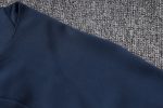 PSG 23-24 Long Zipper Jacket Navy Blue - 图片 5